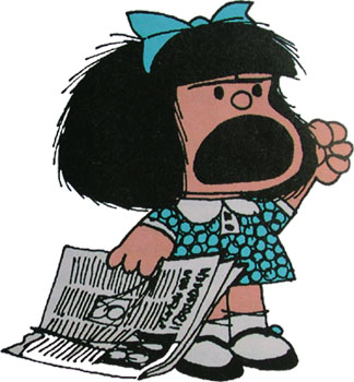 Resultado de imagen para mafalda diciendo no